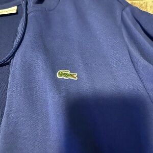 Lacoste Royal Blue Sweatshirt with Logo